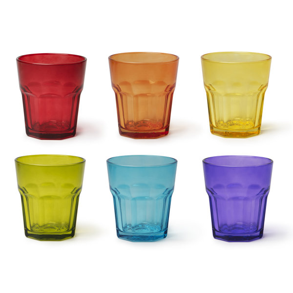 Excelsa 300ml Glass Drinking Glass Assorted Glassware Set Uk